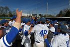 Baseball vs MIT  Wheaton College Baseball vs MIT in the  NEWMAC Championship game. - (Photo by Keith Nordstrom) : Wheaton, baseball, NEWMAC